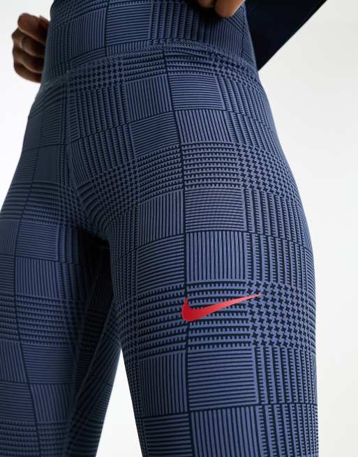 Nike Dri-Fit Campus leggings in navy