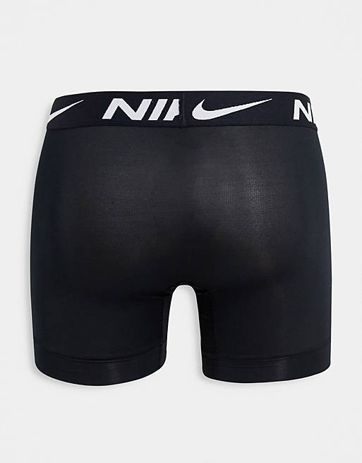 Nike – Dri-FIT Essential – 3er-Pack Boxershorts aus Mikrofaser in Schwarz |  ASOS