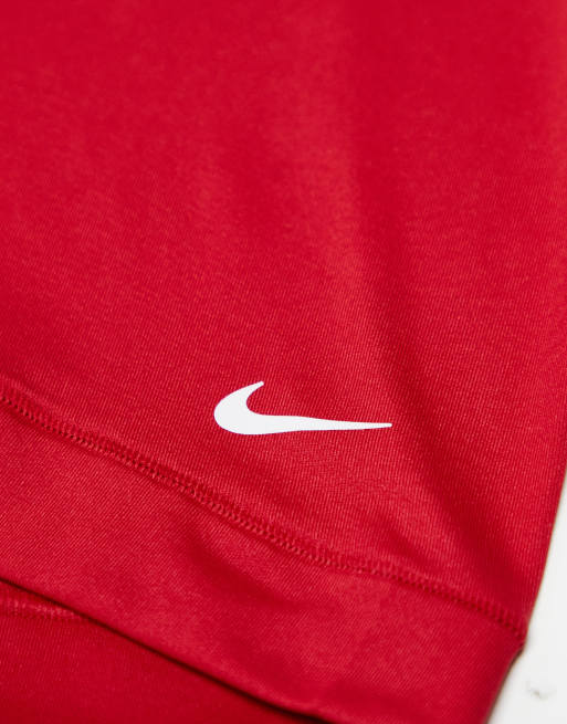 Nike - Dri-FIT Essential - Lot de 3 boxers en microfibre - Bleu, rouge et noir, 4 de 4