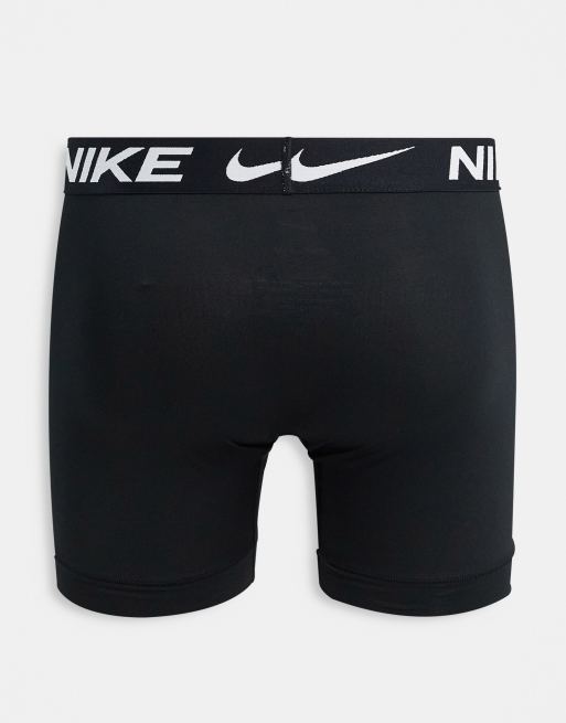 Nike Big Boys' Essential Micro Boxer Briefs (3 Pack)-Red/Black/Grey -  Hibbett