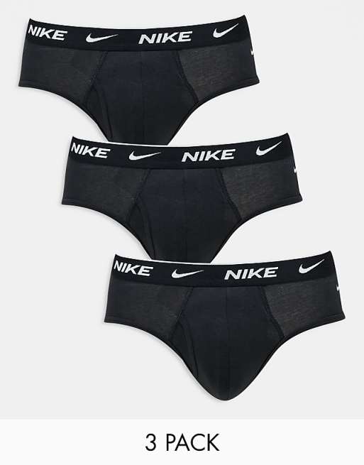 Nike Dri-FIT Essential Micro 3 pack hip briefs in black | ASOS Nike Dri-FIT Essential Micro 3 pack hip briefs in black | ASOS