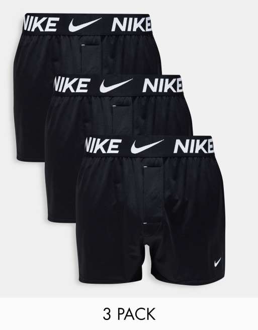 Boxer shorts Nike Boxer Brief Dri-Fit Essential Micro 3-Pack Black