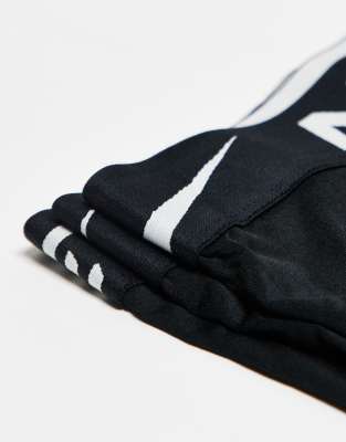 Nike Dri-fit Essential Microfiber 3 Pack Boxer Briefs In Black