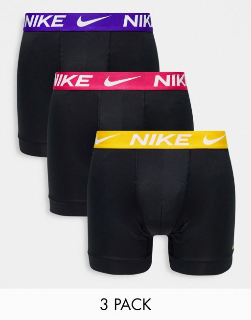 Boxer shorts Nike Dri-FIT Essential Micro Trunk 3-Pack Multicolor