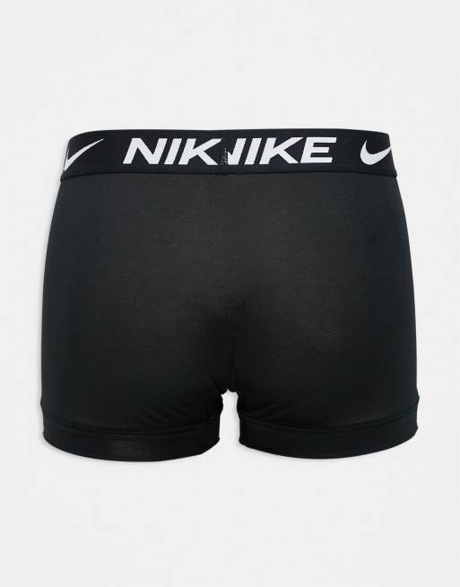Nike Dri-FIT Essential Microfibre 3 pack long trunks in multi, 2 of 3