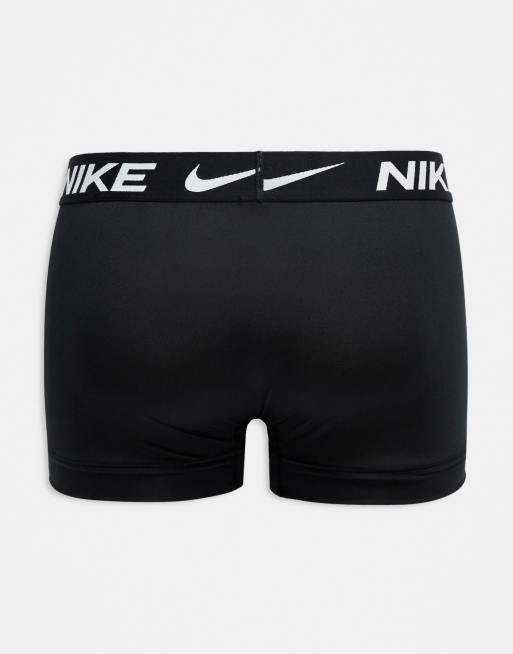Nike - Dri-FIT - Essential - Pakke med 3 par boksershorts i mikrofiber i marineblå/pink/sort, 3 af 4