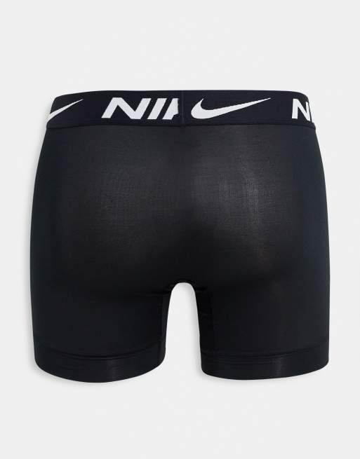 Nike – Dri-FIT – Essential – Svarta boxerkalsonger i mikrofiber, 3-pack, 3 av 4