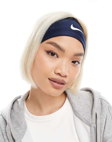 Nike Dri-Fit Fury Classic headband in navy - view 1