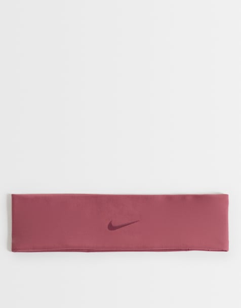 Nike Dri-Fit Fury Elevate bandeau en rose fumé - view 1