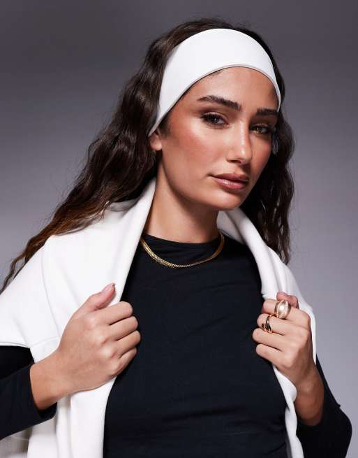 Nike Dri-FIT Fury Elevate headband in sail