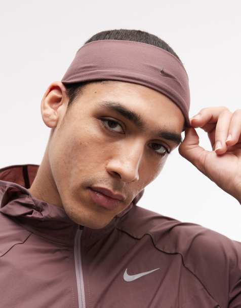 Nike - Dri-FIT - Fury Elevate - Hoofdband in tattoobruin - view 1