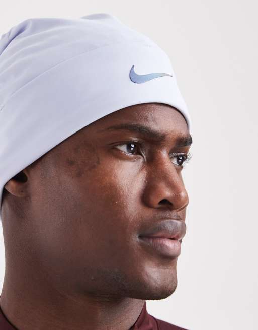 Nike - DRI-FIT Peak - Berretto con risvolto grigio e blu, 3 di 3