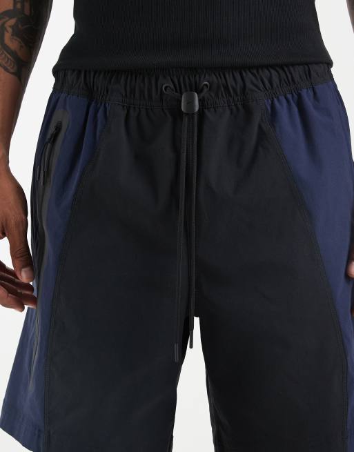 Nike – Dri-FIT – Shorts aus Webstoff in Schwarz und Marineblau, 3 von 5