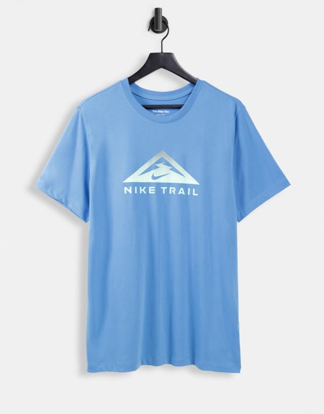 Nike Dri-FIT Trail Running logo T-shirt in red