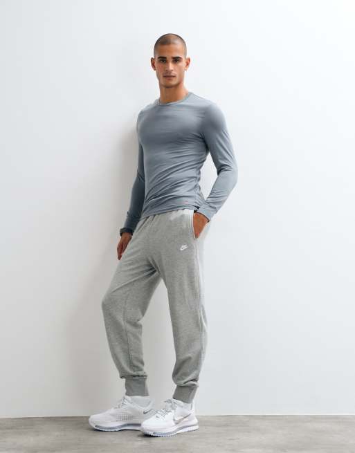 Nike Dri-FIT Ultra Comfort set van 2 basislaagtops in zwart/grijs, 2 van 5