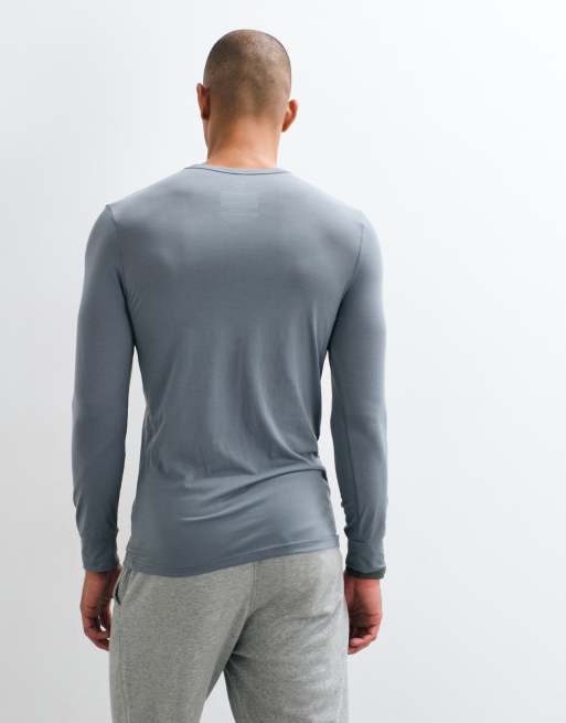 Nike Dri-FIT Ultra Comfort set van 2 basislaagtops in zwart/grijs, 5 van 5