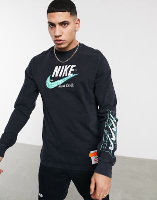 nike drip logo shirt