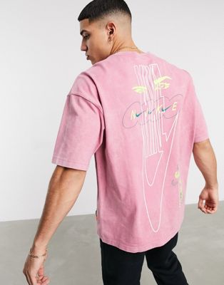 Nike Drip wash t-shirt with print in 