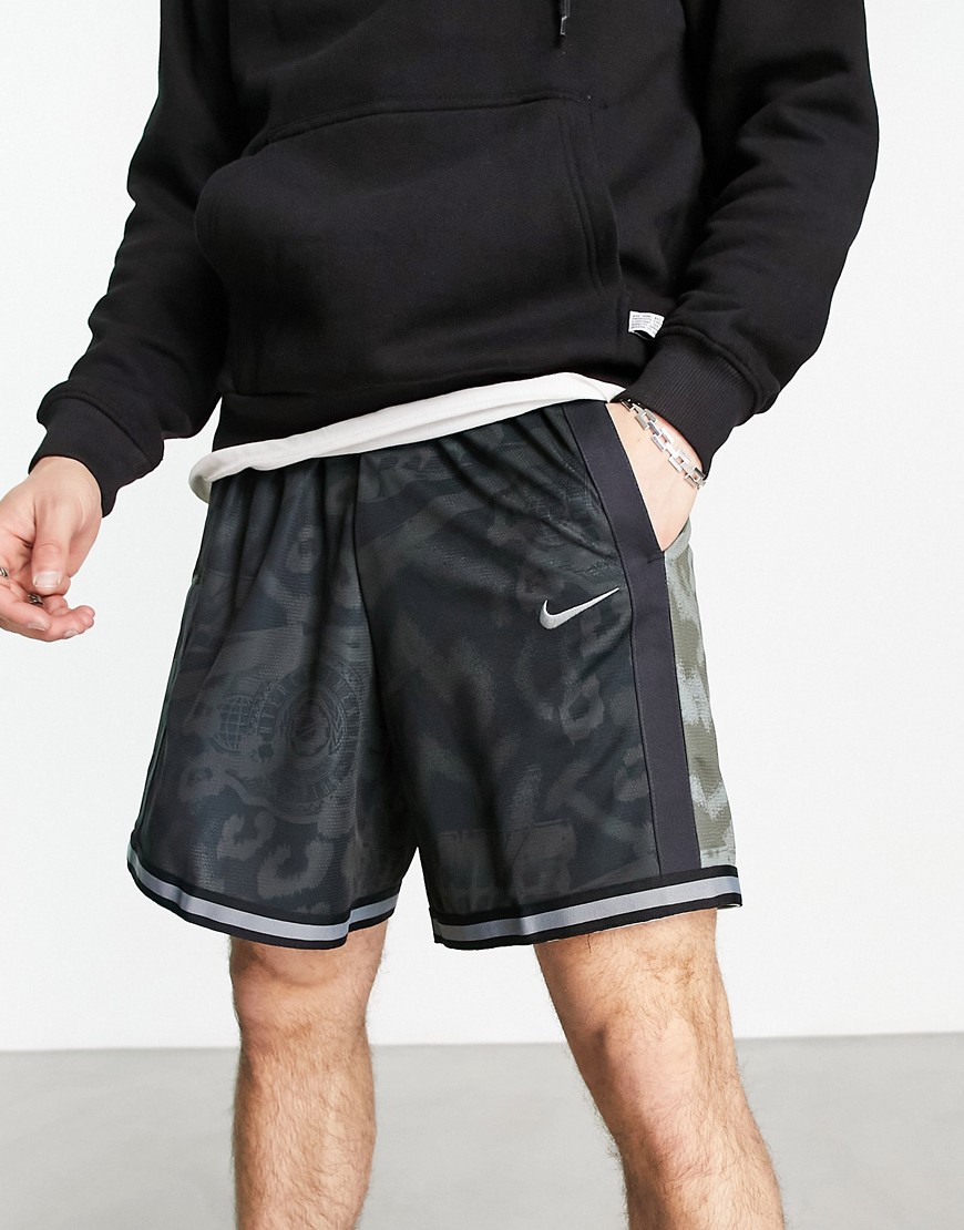 Nike Dry DNA+ World Order shorts in black