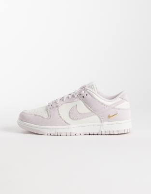 Nike - Dunk - Baskets basses - Blanc et rose