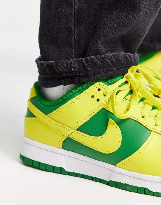 Nike vert 2024 et jaune