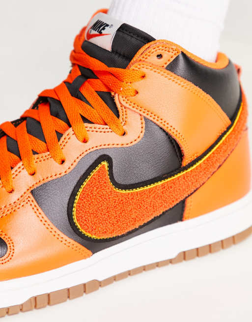 Nike montante orange new arrivals