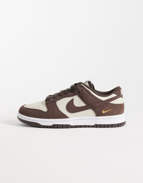 Nike Dunk buty sportowe w kolorze brązowym i białym - view 1