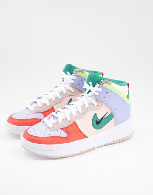 Nike colour block clearance trainers