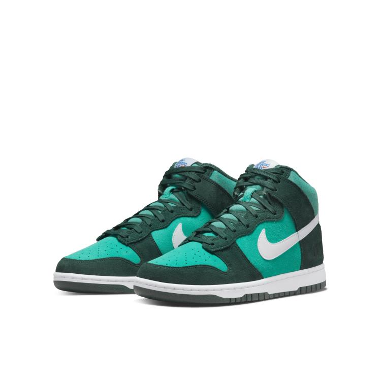 Teal nike high clearance tops