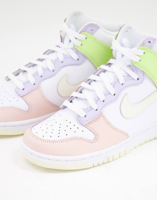 Hoge best sale witte nikes