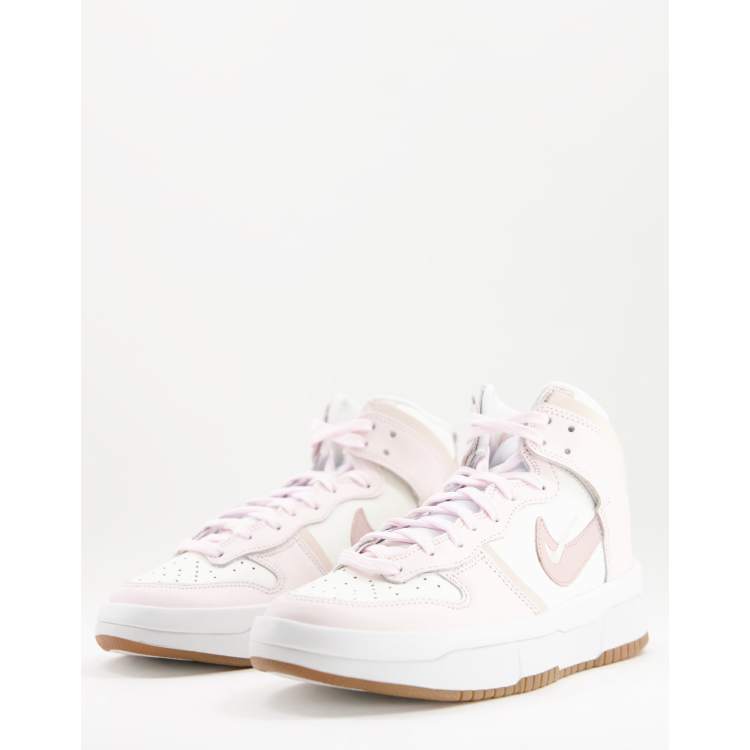 nike dunk high rebel pink oxford