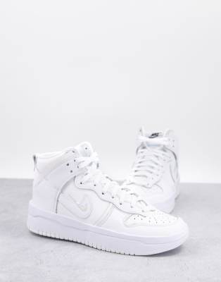 Nike Dunk High Rebel Sneakers In Summit White In White