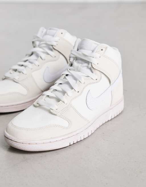 Old school white nike hotsell high tops