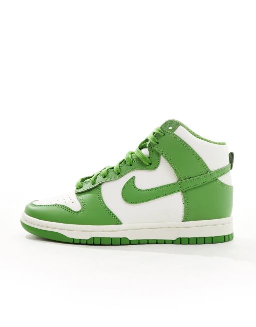 Nike Dunk High sneakers in green