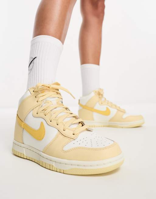 Gold nike dunks outlet high