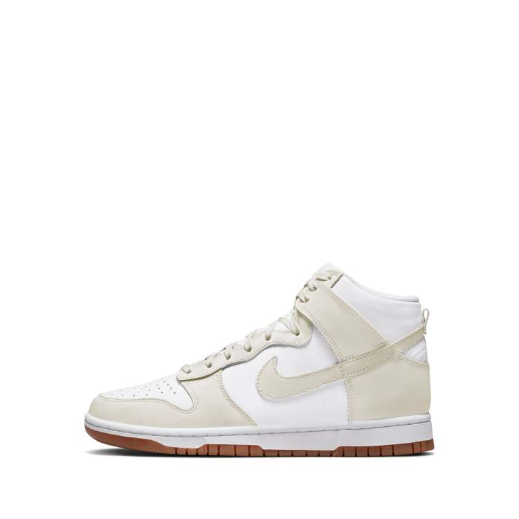 nike dunk white and sail