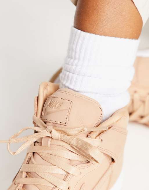 Tan nike high store tops womens