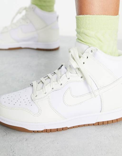 Nike dunk shop high blanche