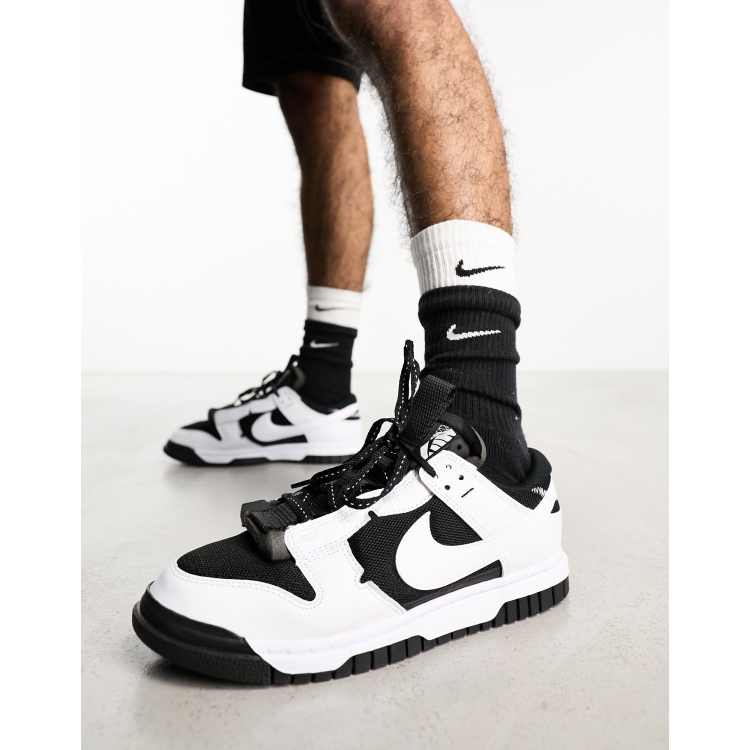 Nike Dunk Jumbo Sneakers basse nere e bianche ASOS