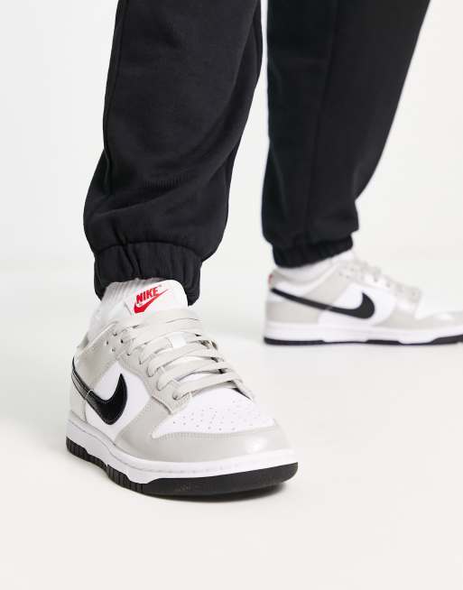 Nike grise et clearance rouge