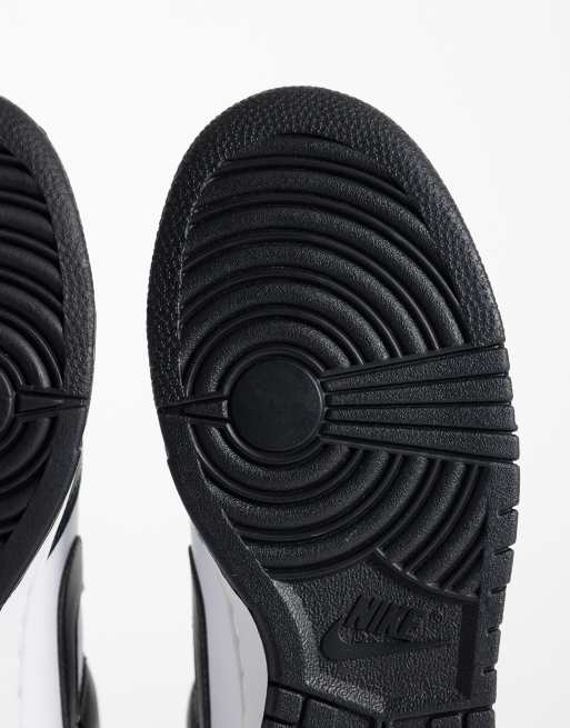 Nike - Dunk Low - Baskets style rétro - Noir et blanc, 5 de 5