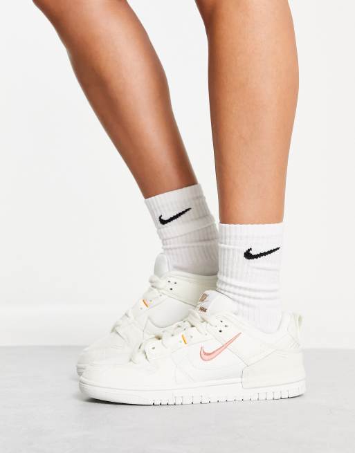 nike dunk low disrupt 2 pale ivory