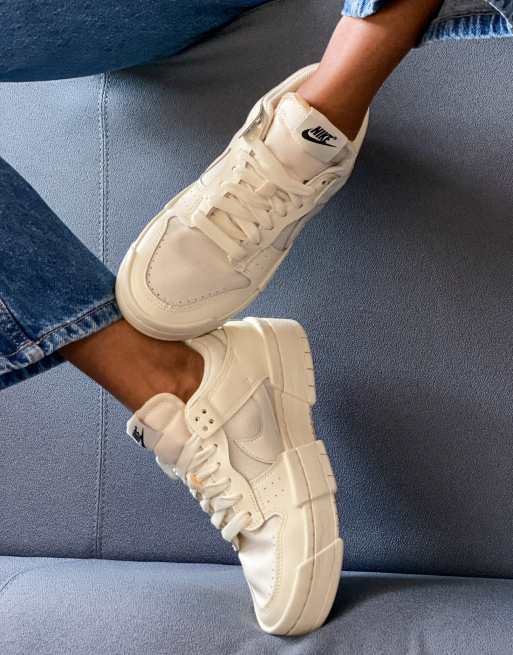Nike – Dunk Low Disrupt – Sneaker in Kokosnussmilch-Cremeweiß | ASOS