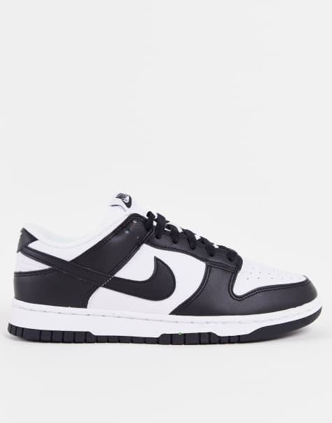 Nike - Dunk Low - Hvide og sorte sneakers - view 1