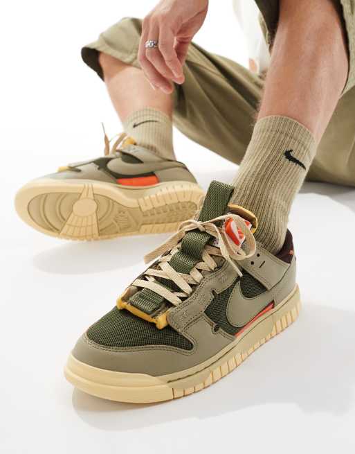 Nike Dunk Low Jumbo Baskets basses Vert ASOS