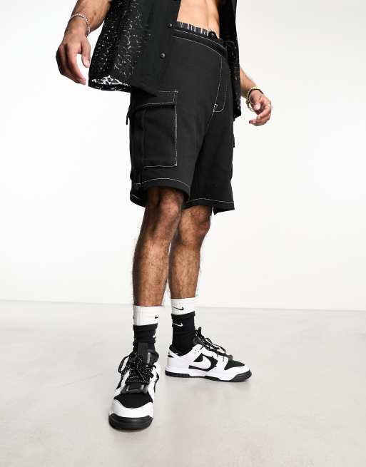 Nike - Dunk Low Jumbo - Sneakers i sort og hvid, 4 af 4
