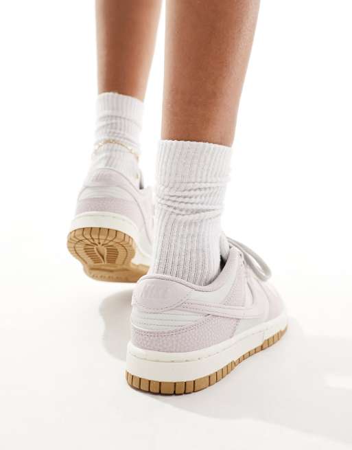 Nike – Dunk Low NN Premium – Biało-fioletowe buty sportowe, 4 z 5