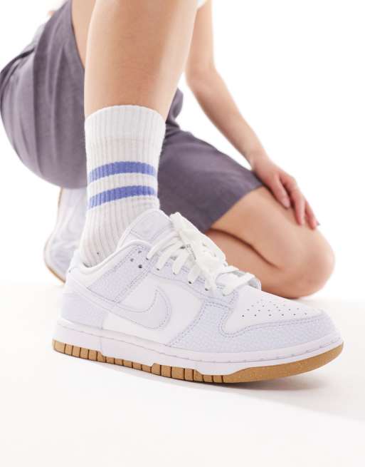 Nike Dunk Low NN Premium Sneakers da donna bianche e grigie ASOS