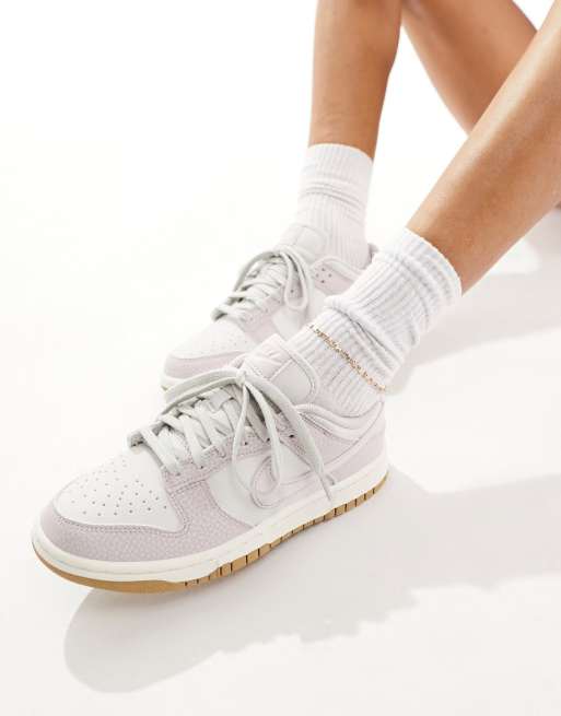 Nike - Dunk Low NN Premium - Sneakers i hvid/lyslilla, 5 af 5