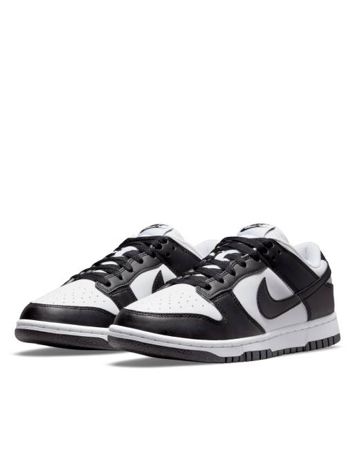 Nike Dunk Low NN sneakers in black and white, 2 of 4